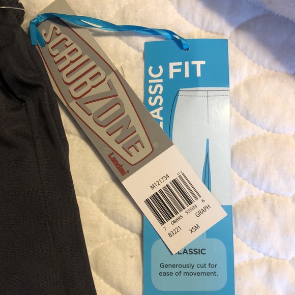 Scrubzone Gray Scrub Pants - Picture 3 of 3